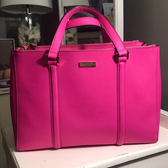 kate spade Handbags - Hot Pink Kate Spade Newbury Lane: Loden Hand Bag